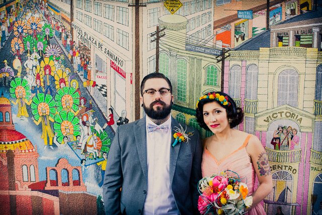 mexican folk art inspired vow renewal | Zoom Theory Photography on ohlovelyday.com
