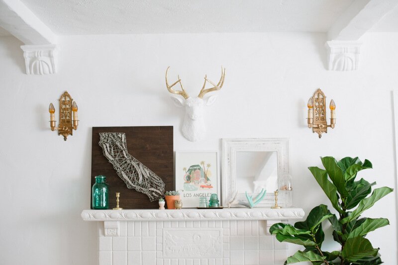 Chandra Fredrick's Home Tour | Living Room Inspiration | Photos by Hazelnut Photo | Click through to see more and get sources here: https://ohlovelyday.com/2014/04/home-tour-living-room.html