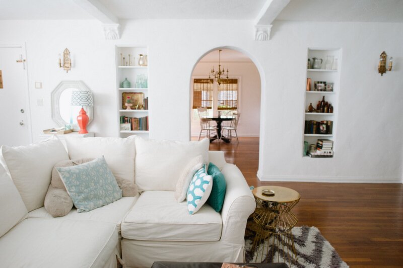 Chandra Fredrick's Home Tour | Living Room Inspiration | Photos by Hazelnut Photo