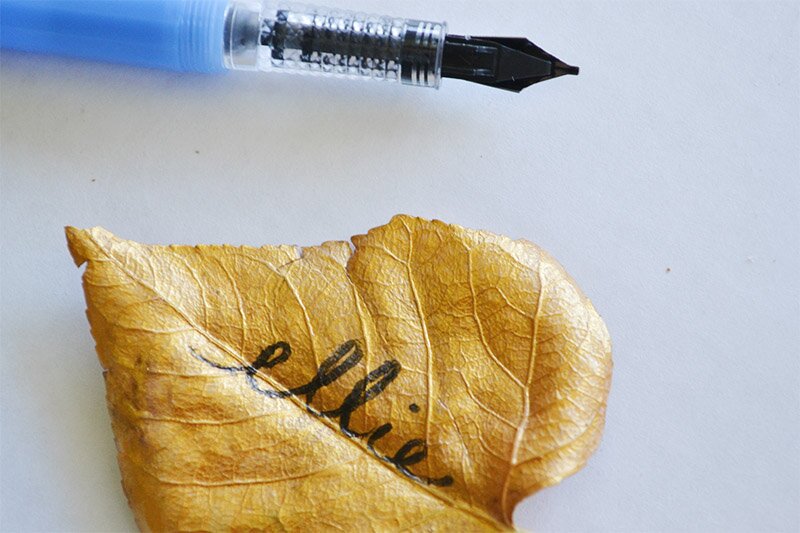 DIY Fall Escort Cards | Oh Lovely Day