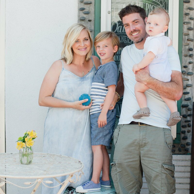 Oh Lovely Day gender reveal at Milk Jar Cookies | photos by Hazelnut Photography & Film by SparkStory