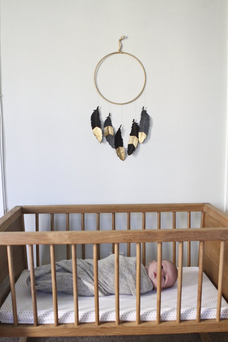 Quincy's Newborn Session + brother photos | Oh Lovely Day