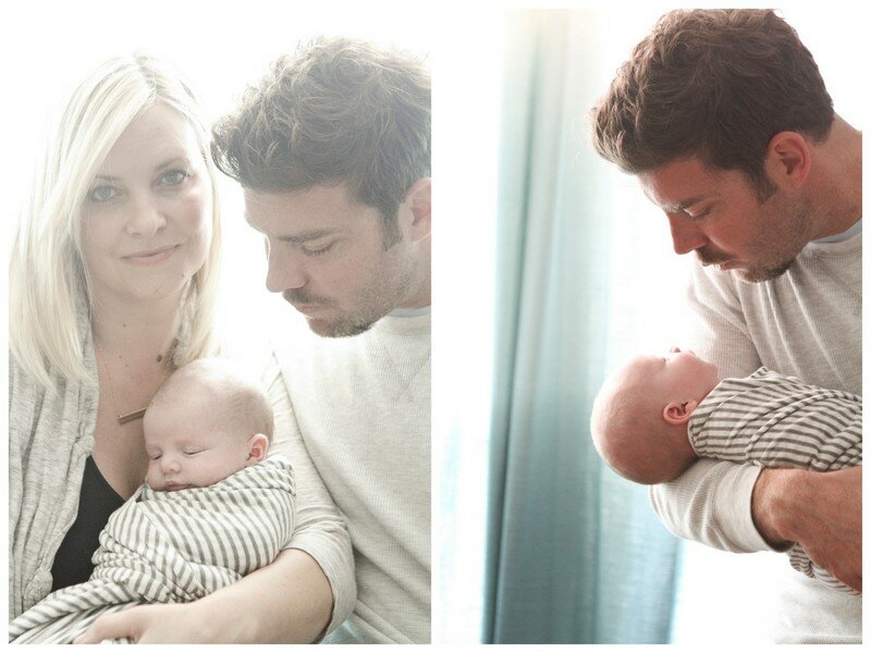 Quincy's Newborn Session + brother photos | Oh Lovely Day